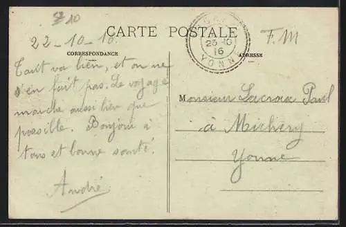 AK Bologne, Hôtel de la Gare avec voitures à cheval devant l`entrée