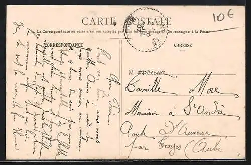 AK Auberive, Le Moulin et la Suippe