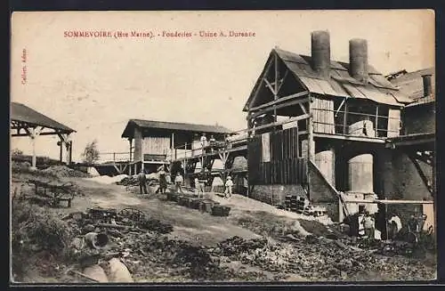 AK Sommevoire /Haute-Marne, Fonderies, Usine A. Durenne