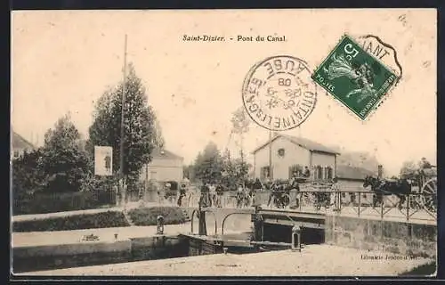 AK Saint-Dizier, Pont du Canal