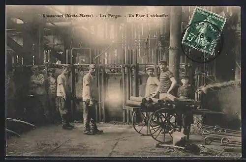 AK Rimaucourt /Haute-Marne, Les Forges, Un Four à réchauffer