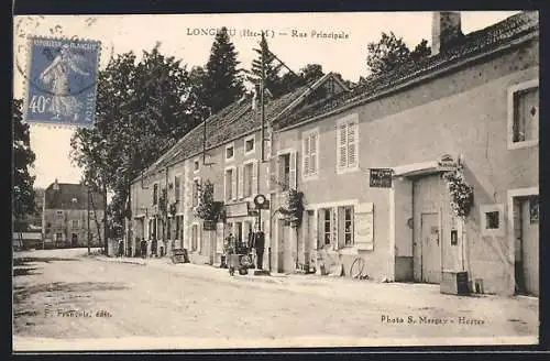 AK Longeau /Hte-M., Rue Principale et maisons anciennes