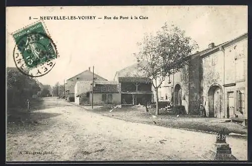 AK Neuvelle-lès-Voisey, Rue du Pont à la Claie