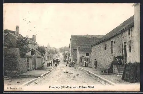 AK Prauthoy /Hte-Marne, Entrée Nord