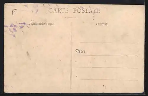 AK Rachecourt-sur-Marne, La Grande Rue, près de l`Usine, avec cycliste et charrette