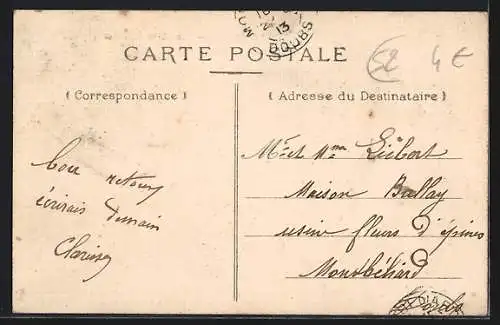 AK Chaumont, Rue de Buxereuilles avec passants et commerces animés
