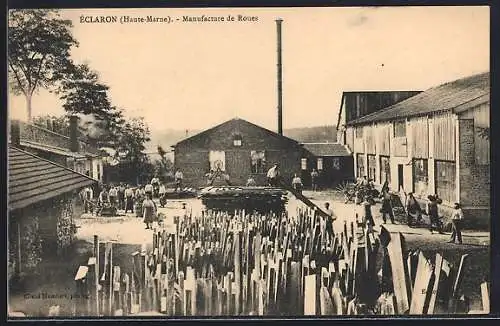 AK Éclaron /Haute-Marne, Manufacture de Roues