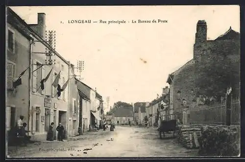 AK Longeau, Rue principale, Le Bureau de Poste