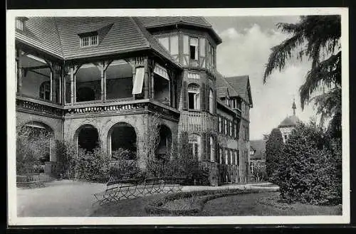 AK Belzig, Teilansicht des Erholungsheimes