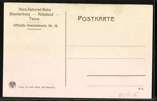 AK Halberstadt, Rathaus Ostseite, Polizei-Revier & Rathauskeller