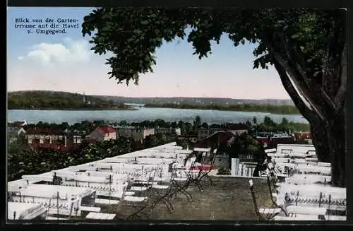 AK Werder / Havel, Hotel-Gaststätte Bismarckhöhe