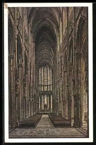 AK Köln, Der Kölner Dom, Innenansicht
