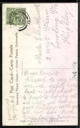 AK Kleines Mädchen mit einem Fernrohr, Optik