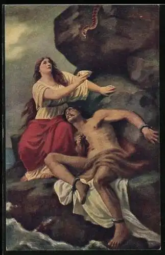 AK Loki und Sigyn, Germanenkult