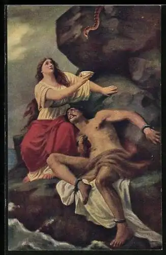 AK Loki und Sigyn, Germanenkult