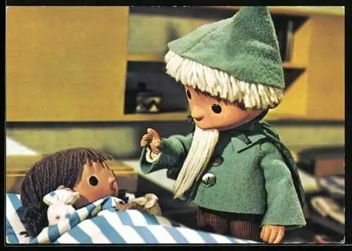 AK Unser Sandmännchen erzählt eine Gute-Nacht-Geschichte