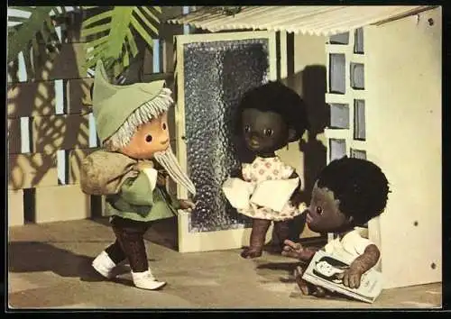 AK Sandmann zu Besuch in Afrika