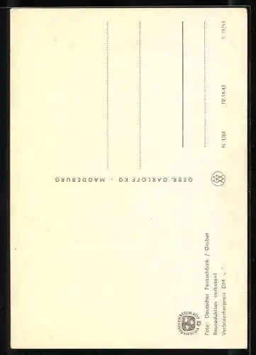 AK Sandmann in der Seilbahn