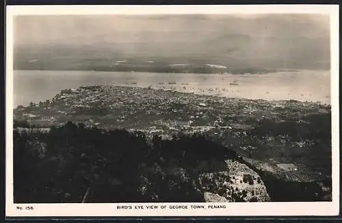 AK George Town /Penang, Bird`s eye view of George Town