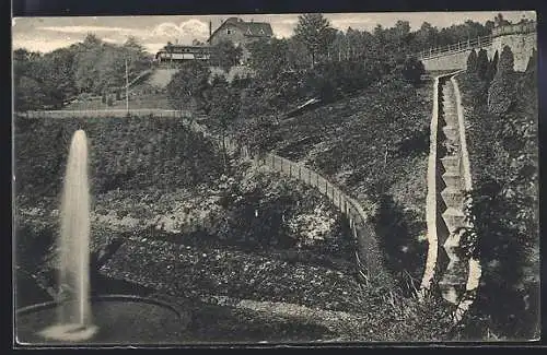 AK Ronsdorf /Berg. Land, Partie an der Ronsdorfer Talsperre