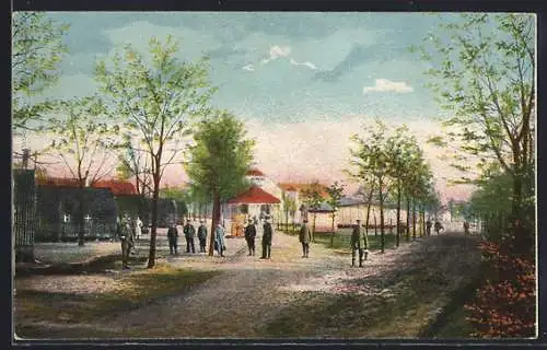 AK Senne, Truppenübungsplatz, Neues Lager