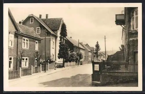 AK Tambach-Dietharz, Strassenpartie, Wohnhäuser