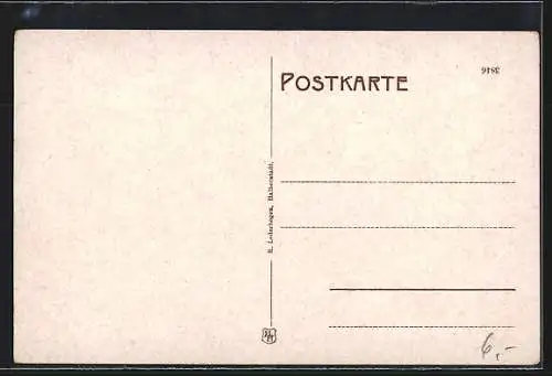 AK Halberstadt, Fischmarkt, Kirche