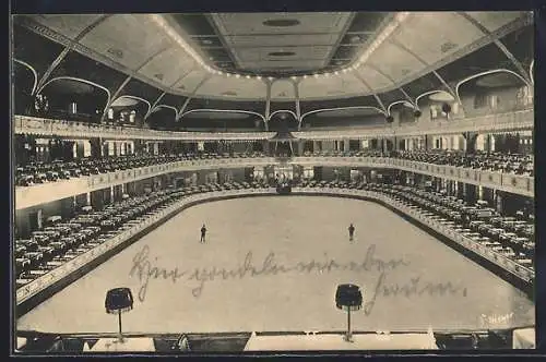 AK Berlin, Hohenzollern-Sport-Palast, Kunsteisbahn, Potsdamerstrasse 72
