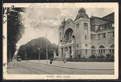 AK Essen, Städt. Saalbau