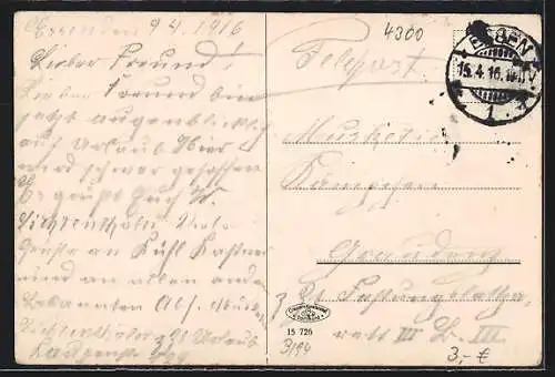 AK Essen, Städt. Saalbau