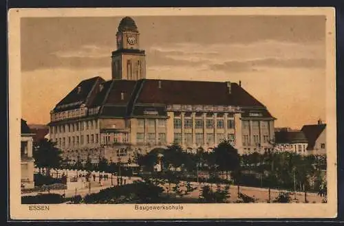 AK Essen, Baugewerkschule