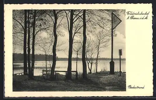 AK Friedrichsbauhof b. Prieros, Badestrand