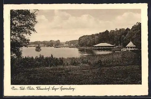 AK Klausdorf / Mark, Lager Sperenberg, Pionier-Übungsplatz
