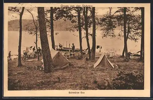 AK Dubrow, Zeltlager am Schmöldesee