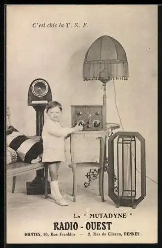 AK Nantes, Radio-Ouest, 10, Rue Franklin, Le Mutadyne