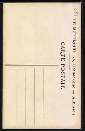 AK ReklameReifen Goodrich, Auto mit Reifenplatten sieht hoch zu Streitwagen mit stabilen Reifen