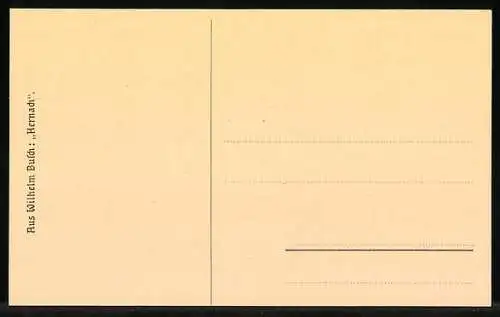 10 Künstler-AK Wilhelm Busch: Aus Wilhelm Busch`s Skizzenbüchern, Serie II, Ständchen, Der Verdächtige, Die Zeit u. A.
