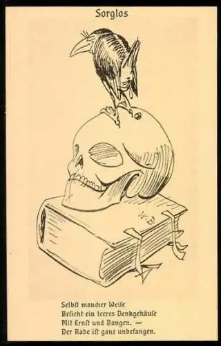 10 Künstler-AK Wilhelm Busch: Aus Wilhelm Busch`s Skizzenbüchern, Serie II, Ständchen, Der Verdächtige, Die Zeit u. A.