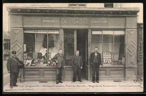 AK Longueville, Maison Dumesnil, Place du Marché
