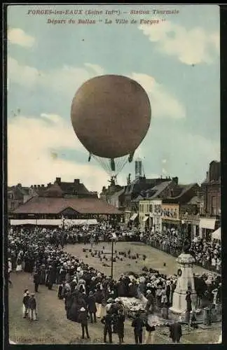 AK Forges-les-Eaux, Depart du Ballon La Ville de Forges