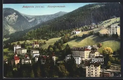AK Badgastein, Kaiserpromenade