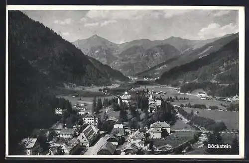 AK Böckstein, Ortsansicht aus der Vogelschau
