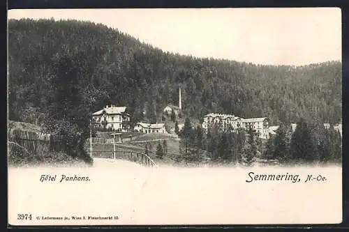 AK Semmering /N.-Oe., Hotel Panhans