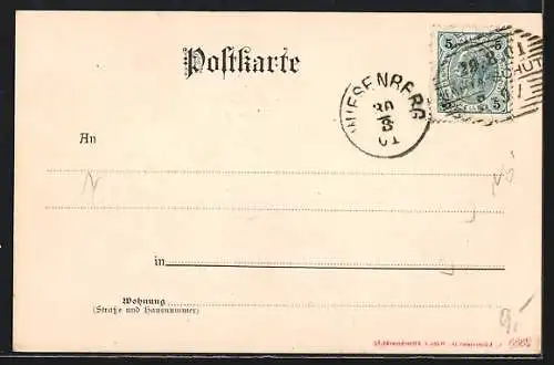 AK Schottwien /N.-Oe., Teilansicht mit Bergen