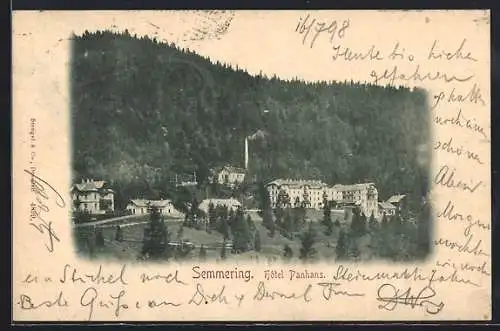 AK Semmering, Hotel Panhans