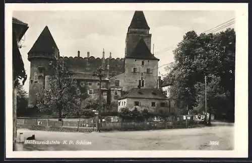 AK Heidenreichstein, Blick auf das Schloss