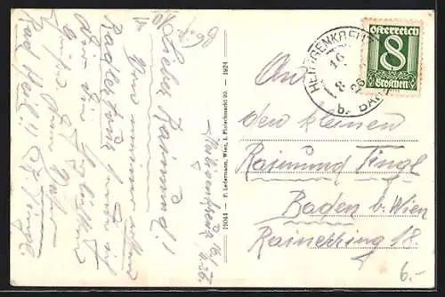 AK Heiligenkreuz, Ortsansicht