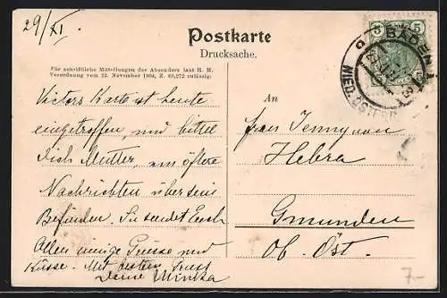 AK Heiligenkreuz bei Baden, Gesamtansicht mit Stift und Umgebung