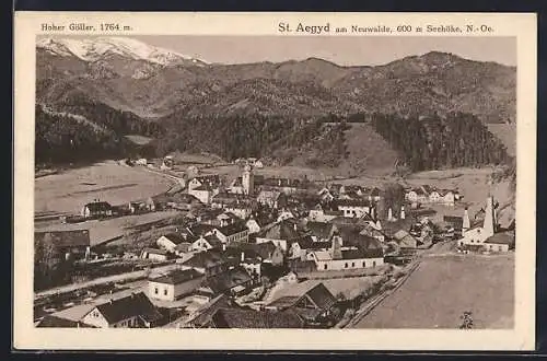 AK St. Aegyd am Neuwalde, Totalansicht