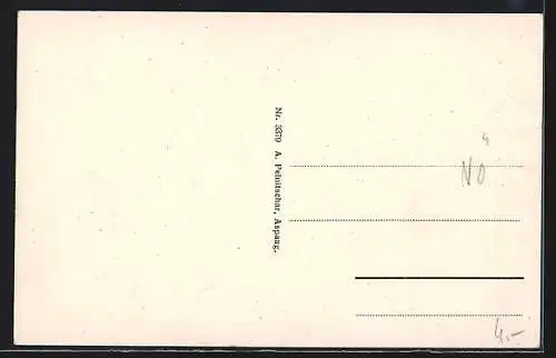 AK St. Corona bei Kirchberg, Ortspartie mit Kirche, Raxalpe, Mittagsstein und Schneeberg